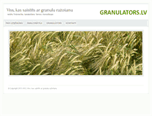 Tablet Screenshot of granulators.lv